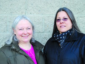 Gale Hayward and Dorothy Green are Tyendinaga's CHPs working with the Healthy Moms Healthy Baby program. The program is working to improve the care of Type 2 and gestational diabetes in pregnant First Nations women.