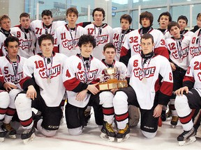 The Duvanco Homes Quinte Minor Bantam Red Devils were finalists at last weekend's OMHA AAA championships at the Quinte Sports Centre.