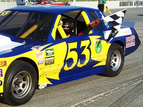 After winning Kawartha Speedway's 2012 Thunder Car championship, Matt Spence will compete at Peterborough Speedway in 2013.