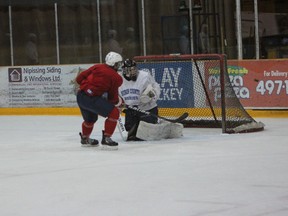 Trappers practice