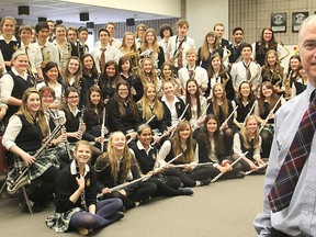 The Senior Concert Band at Regiopolis-Notre Dame Catholic High School, under conductor Hugh Johnston, has been invited to perform in a prestigious music festival in Carnegie Hall in New York City March 30, one of only two Canadian representatives.
Michael Lea The Whig-Standard