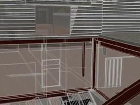 This animation prepared for the NORR report on the Algo Centre Mall Collapse was presented at the inquiry in Elliot Lake Thursday.