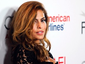 Actress Eva Mendes arrives at the Hollywood screening of her movie "Holy Motors" during AFI FEST in Los Angeles, California November 3, 2012. REUTERS/Gus Ruela