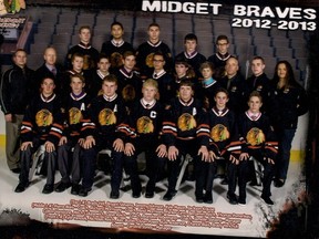 The Beaumont midget 2 Braves finished off another minor hockey season. SUBMITTED