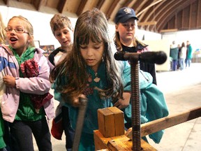 Expositor file photo

Students learn about farming and the food they eat during the annual Bite of Brant program in Burford. This year's event will be April 10 and 11.