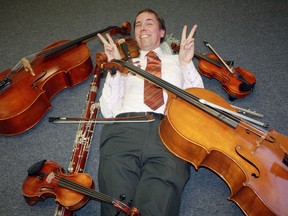 Timmins Symphony Orchestra (TSO) conductor Matthew Jones, pictured, has been buried in his music as the orchestra prepares for its upcoming April 6 concert at St. Anthony's Cathedral. The event will feature masterpieces by Schubert and Vaughan Williams, and the TSO will be joined by special guest vocalist, and Timmins native, Zacharie Fogal.