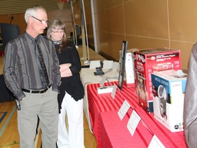 A variety of goods were on the auction block at the STARS benefit held Saturday, March 23 at the Kerry Vickar Centre in Melfort.