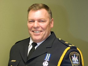 Garry Hull is chief of police for Gananoque.