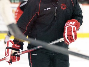 Hounds coach Sheldon Keefe.