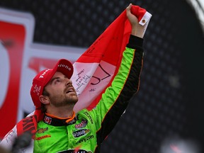 Canadian James Hinchcliffe's Honda Grand Prix of ST. Petersburg victory was watched by a mere 90,000 viewers on Sportsnet. (AFP)