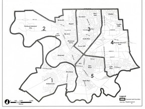 City council has settled on a revamped five-ward system for the municipality.