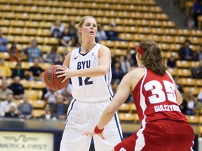 Airdrie’s Stephanie Seaborn (nee Vermunt), leads her Brigham Young University Cougars women’s basketball team into the Women’s National Invitational Tournament this week.