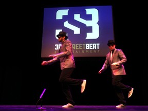 Dancers with 3rd Streeet Beat performs during the launch of the St Albert Children International Festival in the Arden Theatre in St Albert, AB., on March 21, 2013. Perry Mah/QMI Agency