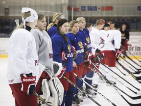 Russian Womens Hockey in Napanee