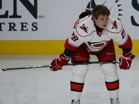 Alexander Semin of the Carolina Hurricanes. (MARTIN CHEVALIER/QMI Agency)