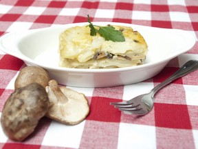 Jill Wilcox's truffled potato gratin. (Craig Glover/QMI Agency)
