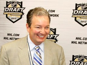 Penguins GM Ray Shero must be all smiles after landing Jarome Iginla in a trade Thursday.