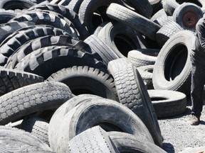 Tire recycling