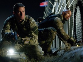 Channing Tatum and Dwayne Johnson star in "G.I. Joe: Retaliation". (Handout)
