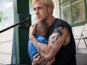 Ryan Gosling plays Luke, motorcycle stunt rider-turned-bank robber  in "The Place Beyond the Pines". (Handout)