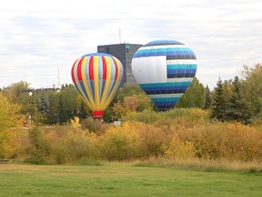 Local hot air balloon enthusiasts and a business will continue to fly the Grande Prairie skies, but the GP Hot Air Balloon Events Association has disbanded. (DHT file photo)