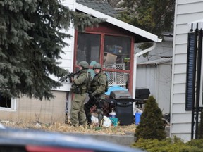 Police raid Belleville home