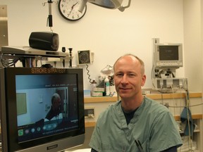 Dr. Eric Irvine is Chief of Emergency Medicine at the Brantford General Hospital emergency department.