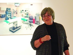 Brenda Francis Pelkey’s exhibition “From the Outside” in is currently on exhibit at Gallery @501. Michael Di Massa/Sherwood Park News/QMI Agency