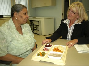 Services such as the Meals on Wheels program are among the support services that can help seniors stay in their own homes longer as they age.
File photo