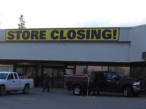 The Zellers department store in Woodstock closed Saturday, Mar. 30. About 45 people lost their jobs. The store's managers will be working over the next few weeks to clean the store of all fixtures. (TARA BOWIE, Woodstock Sentinel-Review)