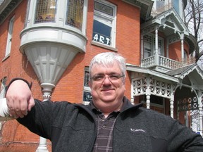 Bert Richards of Beyond Ghosts Canada is facilitating an evening at The Lawrence House for the Arts April 20 for anyone interested in investigating paranormal activity in the 121-year-old mansion. CATHY DOBSON/ THE OBSERVER/ QMI AGENCY.