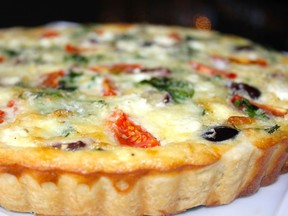 Quiche is a great way to use those holiday leftovers.