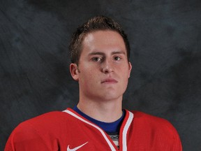 Matt Cook in his 2008 Team Canada jersey. Supplied file photo.