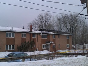The Glenwood Apartment Complex in Kapuskasing caught fire on Saturday evening, evacuating residents and destroying 11 units in the two story building located on Winnipeg St. Authorities are investigating the cause of the fire, but the scene will remain off limits to residents until they have completed their investigation.
