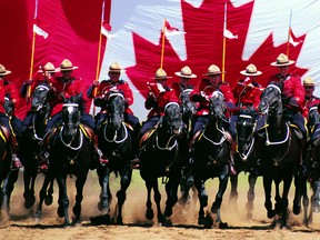 (Photo by John McQuarrie) The world renowned RCMP Musical Ride will be coming to Cochrane June 2-4, 2013.