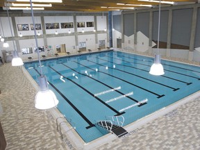 The aquatics facility at Elevation Place will see a delayed opening following an announcement from the Town of Canmore citing minor construction and training delays. Justin Parsons/ Canmore Leader/ QMI Agency