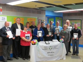 Eleven associations received funding in the form of Trillium Foundation grants from the provincial government Friday.