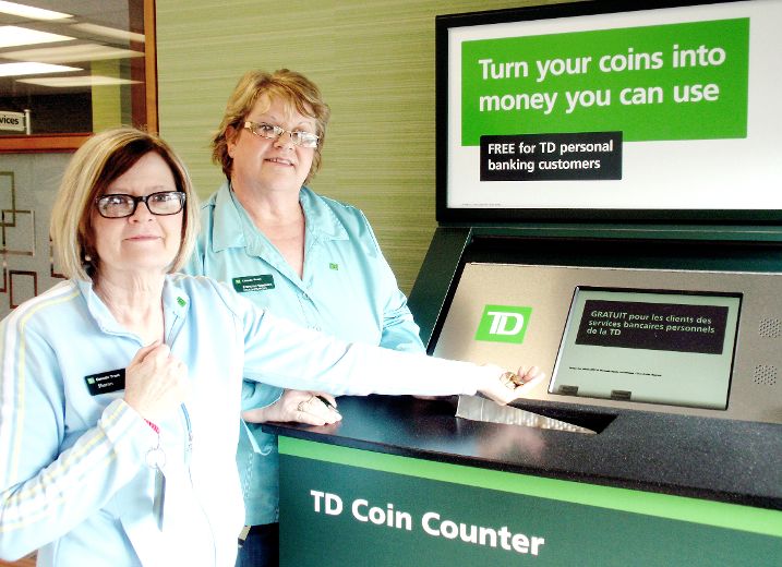 No fee coin counter for TD Canada Trust customers Chatham Daily News