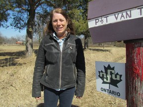 Tammy Van Troost, who farms near Brigden, was recently named president of the Lambton Local of the National Farmers Union. It's next meeting is April 16, 7:30 p.m., at the Brigden Community Church. PAUL MORDEN/THE OBSERVER/QMI AGENCY