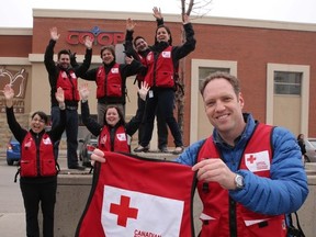 It was recently announced that the Canadian Red Cross would be pairing up with eight retail Co-ops in Western Canada - in Brandon, Portage La Prairie, Prince Albert, Yorkton, Grande Prairie, Medicine Hat, Aldergrove and Comox Valley - for a reservist program. Volunteers will then be trained by the Red Cross and prepared to help out if disaster strikes in their area. (FILE PHOTO)