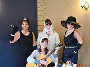 Call up your lady friends, dress-up and head to the movies April 25 for the Chantry Island Cham-bettes Ladies Cinema Night. In support of the Women’s House of Bruce and Grey, the Cham-bettes are hosting their Girls Night Out fundraiser by enjoying “Breakfast at Tiffany’s” on the big screen at Port Elgin Cinemas. Doors open at 6 p.m. and the movie will start at 7 p.m. sharp. For a $10 donation, ladies can join in all the fun, all the while helping the Women’s House reach their fundraising goal. Pictured, some of the members of the Cham-bettes channeling their inner Audrey Hepburn with a basket of donations.