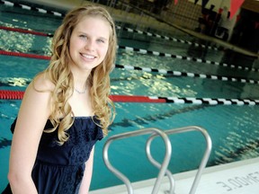 Jessica Cook of the Chatham Y Pool Sharks has a scholarship to Campbellsville University in Kentucky. (MARK MALONE/The Daily News)