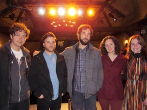 Pictured are Tom Juhas, Devon Henderson, Daniel Neill, Jadea Kelly and Robin Hatch.