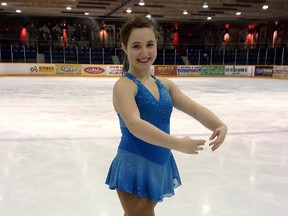 Abbey Harvey has joined the ranks of KLSC gold medallists by achieving her Skate Canada Gold Dance Test in Kapuskasing recently.