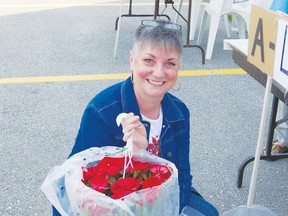 As spring arrives, it’s time for the annual Saugeen Memorial Hospital Auxiliary Plant Sale in support of purchasing new equipment for the hospital. This year plants include geraniums $3, spikes $2.75 and hanging baskets $15; they must be pre-ordered by May 9. Plants will be available for pickup Friday, May 17 from 9 a.m. to 12 noon at the Southampton Scout Hall on Grey Street South, next to the Chantry Centre. To place an order call 519-832-9855, 519-797-1705, 519-389-4680, 519-832-5398 or visit the Gift Shop at the Southampton Hospital. This very popular fundraiser will also include a Bake Sale table on the plant pickup day. Hospital Auxiliary member Patti Lunney is pictured with one of the hanging basket plants to be sold through advance sale orders in support of the local Saugeen Memorial Hospital.