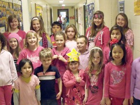 Students at St. Jospeh's School in Port Elgin had a very important message they wished to share Wednesday- they do not tolerate bullying. The students wore pink shirts as part of International Day of Pink which stands up against bullying and discrimination in all its forms.