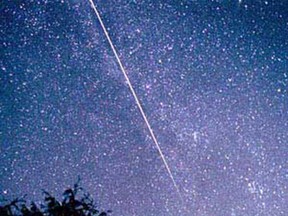 The International Space Station can easily be seen gliding overhead as long as you know where and when to look, says SkyNews editor Terence Dickinson, who lives in Yarker. Dickinson took this photo of the station as it cruised above his house.
SkyNews.ca
