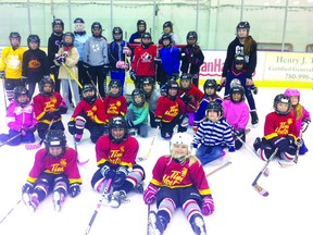 The Fort Saskatchewan Junior Fury hosted their bi-annual Bring A Buddy event over the weekend, readying young girls to play for the Fury down the line, and exposing them to the sport.

Photo Supplied