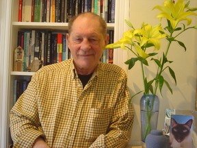 Italian Canadian poet Len Gasparini, pictured, is one of several poets serving as guest readers for an afternoon of literature and learning at the Dante Club on Sunday. The “Books and Biscotti” event is part of National Poetry Month. SUBMITTED PHOTO