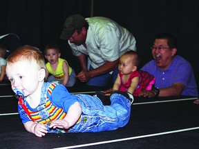The annual baby crawl will once more return to the Fort Saskatchewan Trade Show and Sale, with winners taking home prizes from Little Rascals Trading Post. There will be two chances for toddlers to win — one on Saturday, one on Sunday.

File Photo
